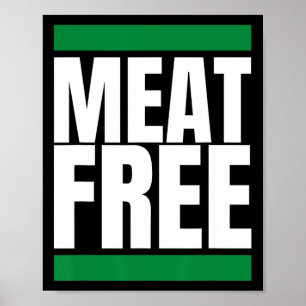 Fleischfreie Vegane Bodybuilding Vegane Kante 1 Poster