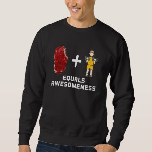 Fleischfresser-Futter Gewichtheben von Kleidung fü Sweatshirt