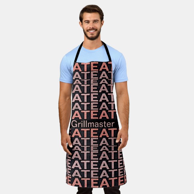 Fleischfresser Grillmeister Schürze (Getragen)