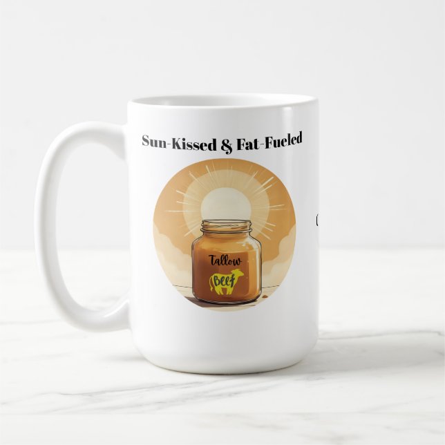Fleischfresser-Talg-Tasse Kaffeetasse (Links)