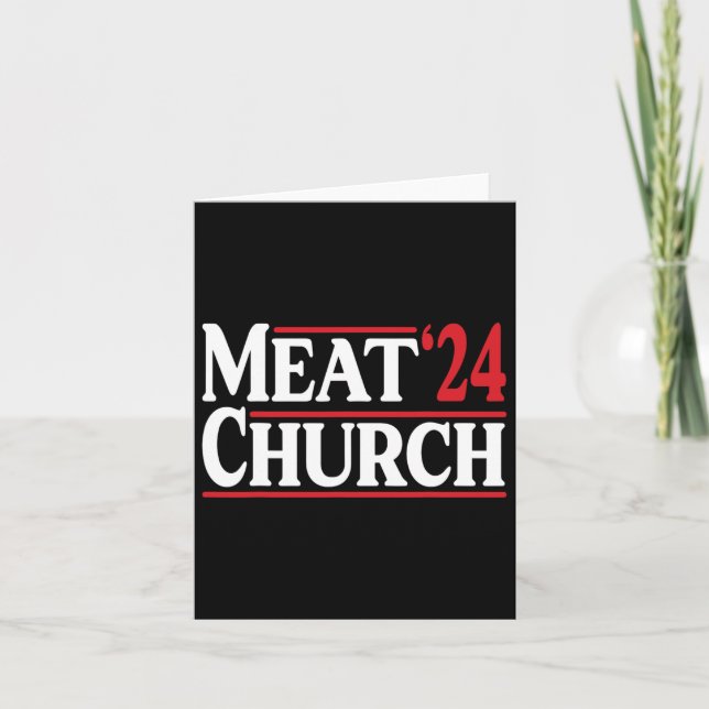 Fleischkirche 24 Grillen Karte (Vorderseite)