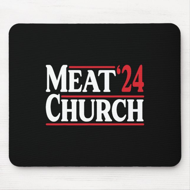 Fleischkirche 24 Grillen Mousepad (Vorne)