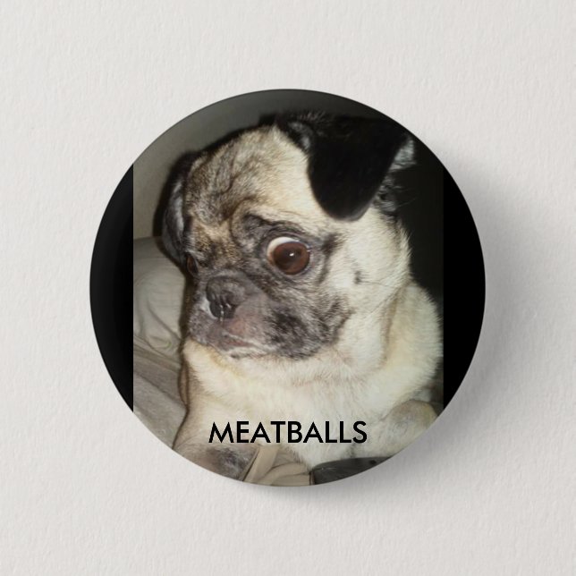 FLEISCHKLÖSCHEN BUTTON (Vorderseite)