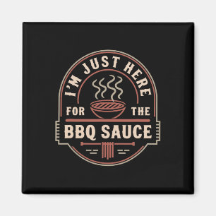 Fleischräuchern-Vater-Zitat für lustigen BBQ-Grill Magnet