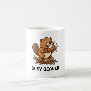 Fleißiger Biber Kaffeetasse