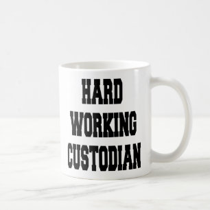 fleißiger Custodian Kaffeetasse
