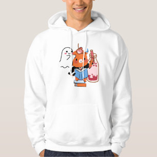Fleißiger Red Bull & Cherry Ghost Boba Hoodie