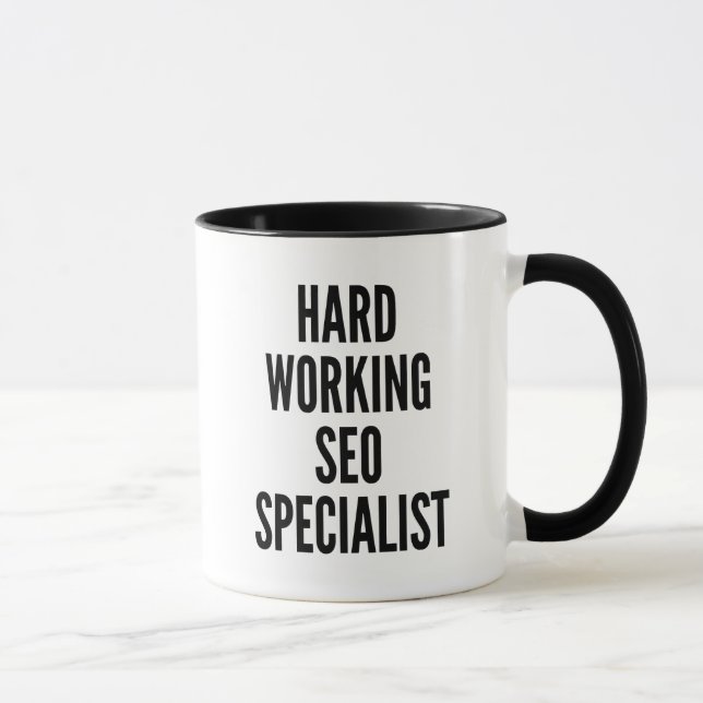 fleißiger SEO-Spezialist Tasse (Rechts)