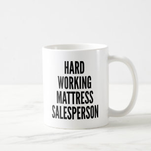 fleißiger Verkäufer Kaffeetasse
