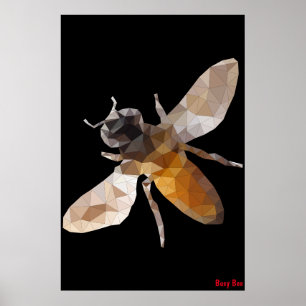 Fleißiges Biene Plakat