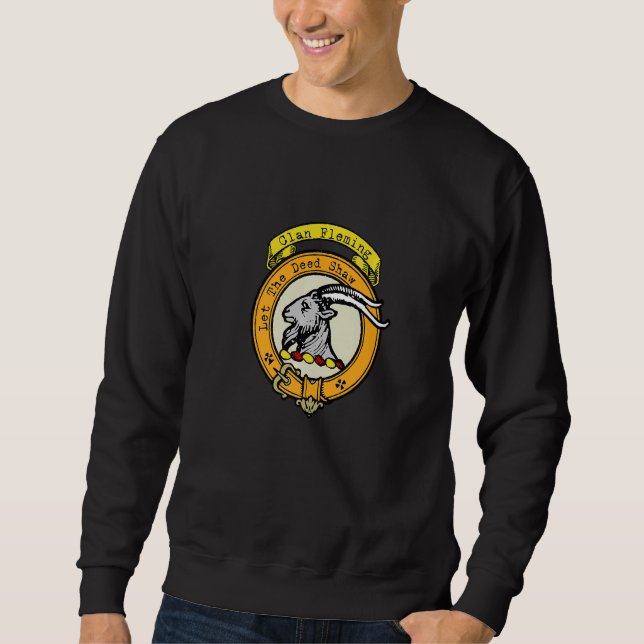 Fleming Clan Scottish Wappen Sweatshirt (Vorderseite)