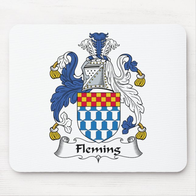 Fleming Familienwappen Mousepad (Vorne)