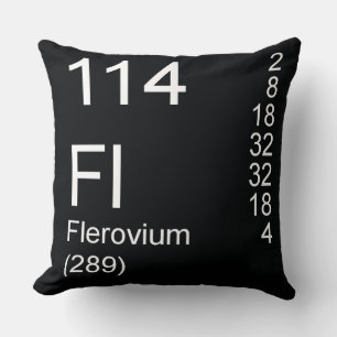 Flerovium Kissen