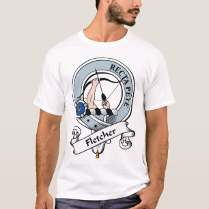 Fletcher Clan-Abzeichen T-Shirt