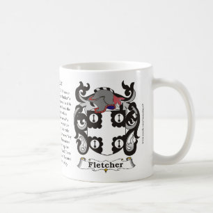 Fletcher Familien-Wappen Tasse