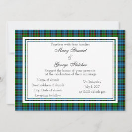 Fletcher Scottish Faire-part de mariage