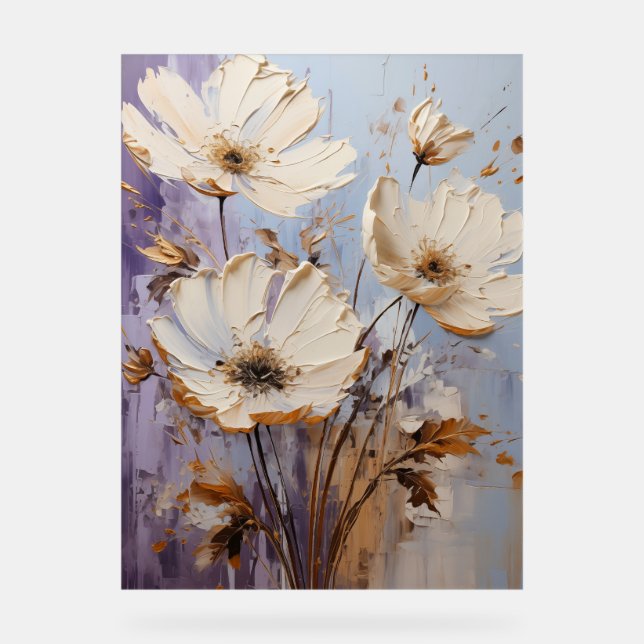 Fleur à vent - Floral Impasto (Recto)