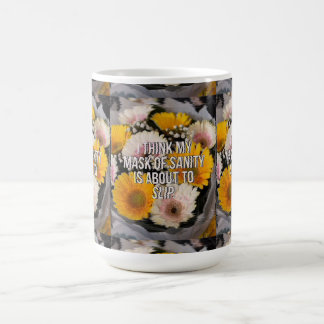Fleur avec citation Mug