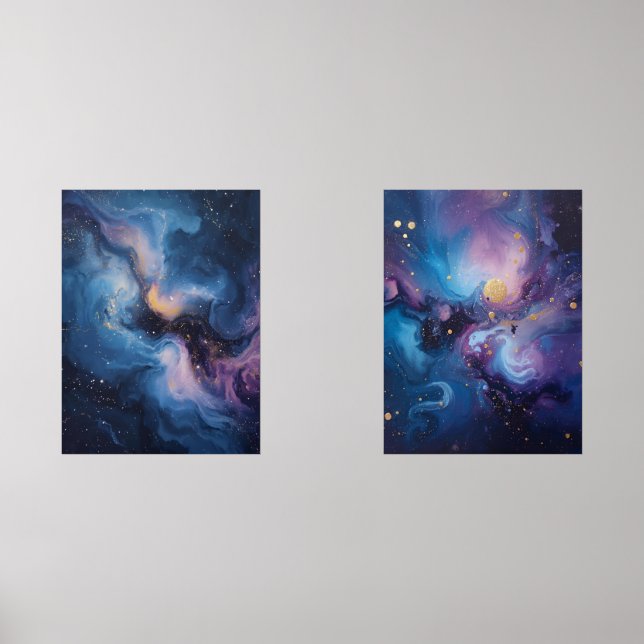 Fleur céleste : Une nébuleuse en mouvement (Recto)