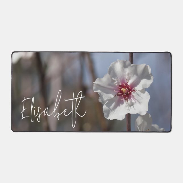 Fleur d'amande Nature Spring Modern Ajouter Votre  (Recto)