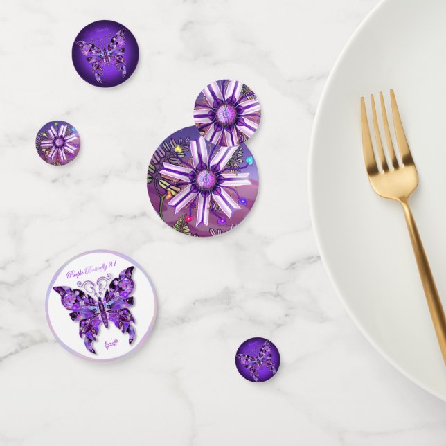 Fleur dans le papillon du désert 31 Confetti (Groupe)