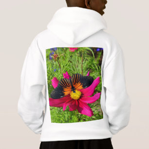 fleur d'aster mexicain avec une Longwing de Doris