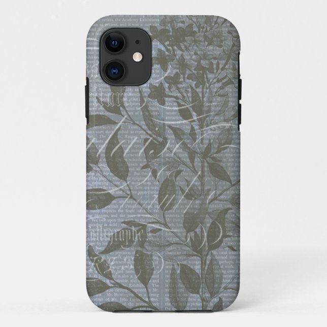 Fleur de Bleu I Case-Mate iPhone Hülle (Rückseite)