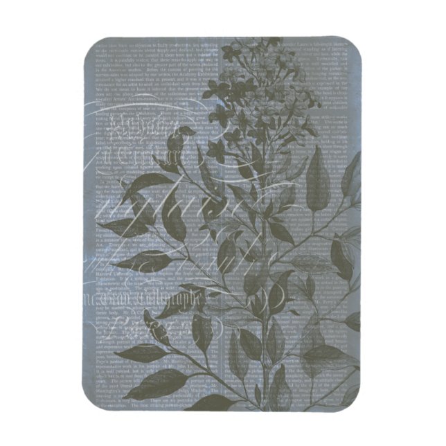 Fleur de Bleu I Magnet (Vertikal)