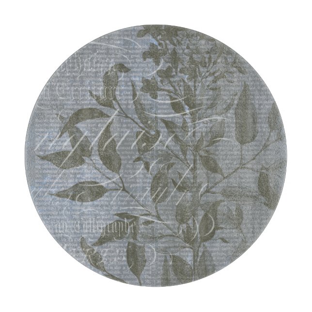 Fleur de Bleu I Schneidebrett (Vorderseite)