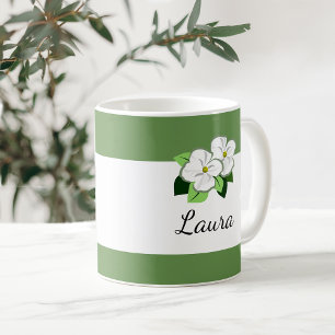 Fleur De Bois De Chien Avec Les Noms Mugs De Café