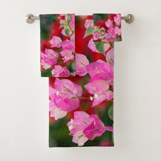 Fleur de bougainvilliers roses  (En situation)