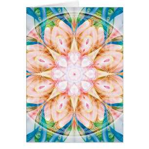 Fleur de carte du mandala 11 de la vie