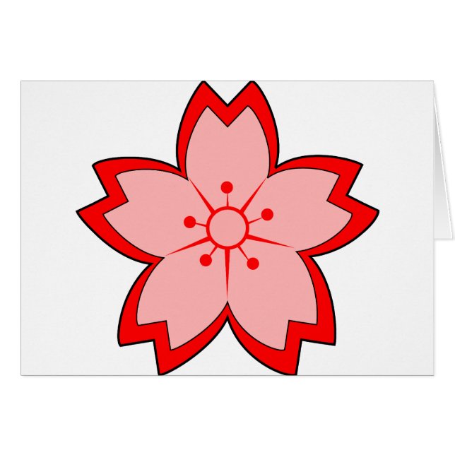 Fleur de cerisier japonaise (Devant horizontal)