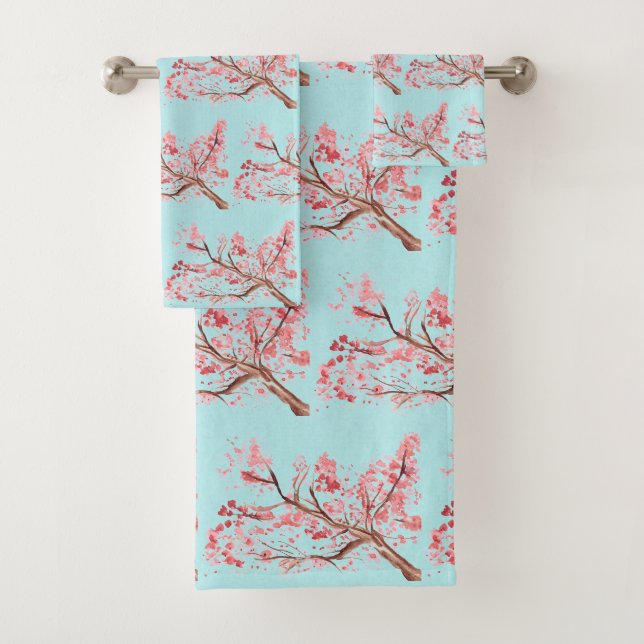Fleur de cerisier Sakura Rose Floral Japonais Asie (En situation)