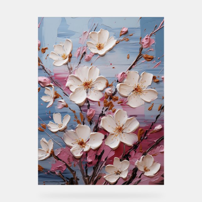 Fleur de cire - Floral Impasto (Recto)