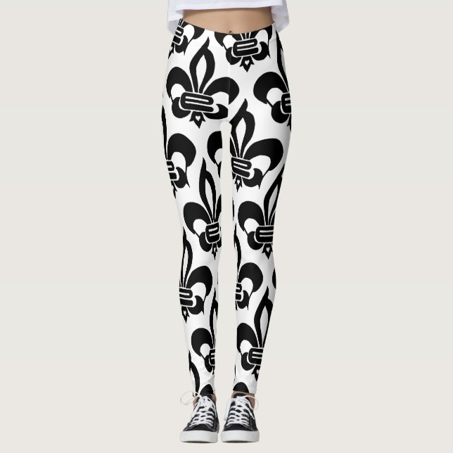 Fleur de D Leggings (Devant)