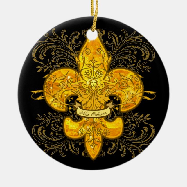 Fleur de Guardian Keramikornament (Vorne)
