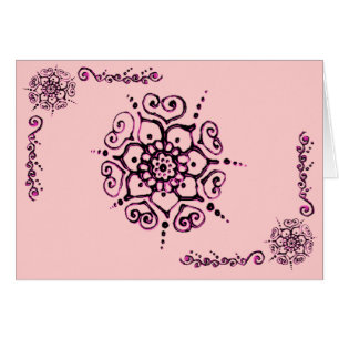 Fleur de l'amour (henné) (rose)