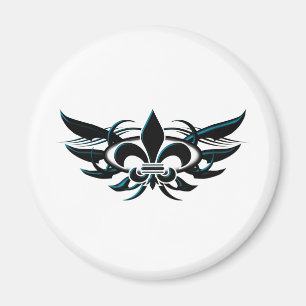 Fleur De Li (Flügel) Magnet