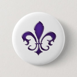 Fleur-de-Lis-1 Button