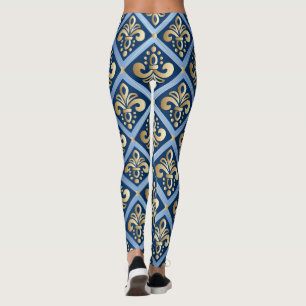 Fleur De Lis 1 Pop Fashion Leggings