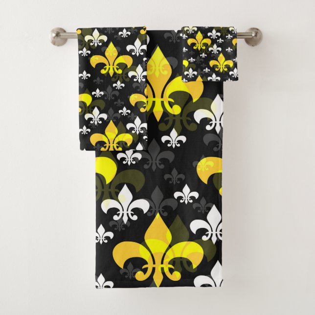 Fleur De Lis Blanc Jaune (En situation)