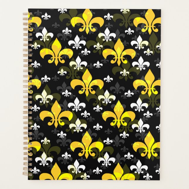 Fleur De Lis Blanc Jaune (Devant)