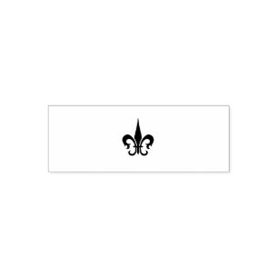 Fleur-De-Lis-Briefmarke Permastempel