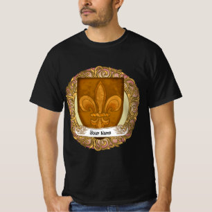 Fleur De Lis Familienwappen Nachname T-Shirt