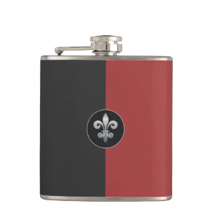 Fleur De Lis Flasche Flachmann