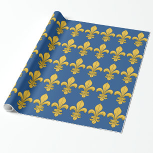 Fleur-de-lis Geschenkpapier