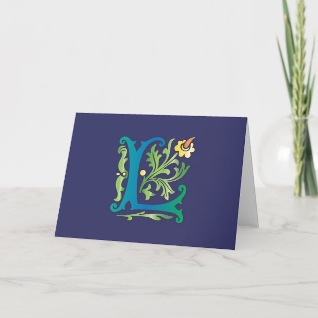 Fleur-De-lis L monogramme (Devant)