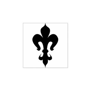 Fleur de lis – Lilie – Lily – Schwertlilie Gummistempel