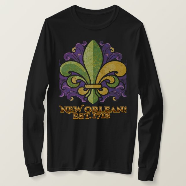 Fleur-de-lis MardiGras New Orleans 1718 T - Shirt (Von Creator hochgeladen)